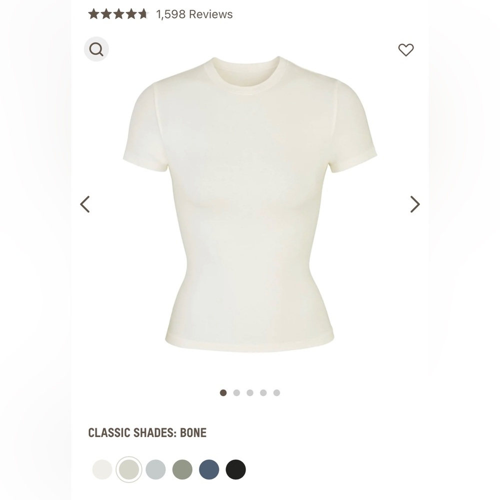 ☆Skims Cotton Jersey Tee☆